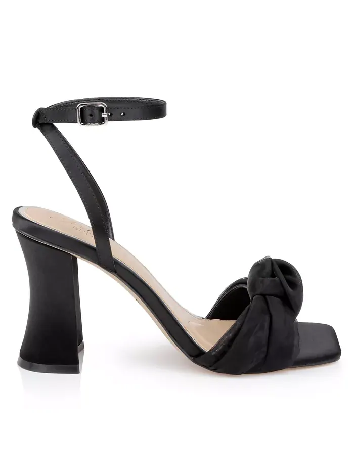 Женские сандалии Fayola Dress Knot Jewel Badgley Mischka — изображение 2 из 5, черный