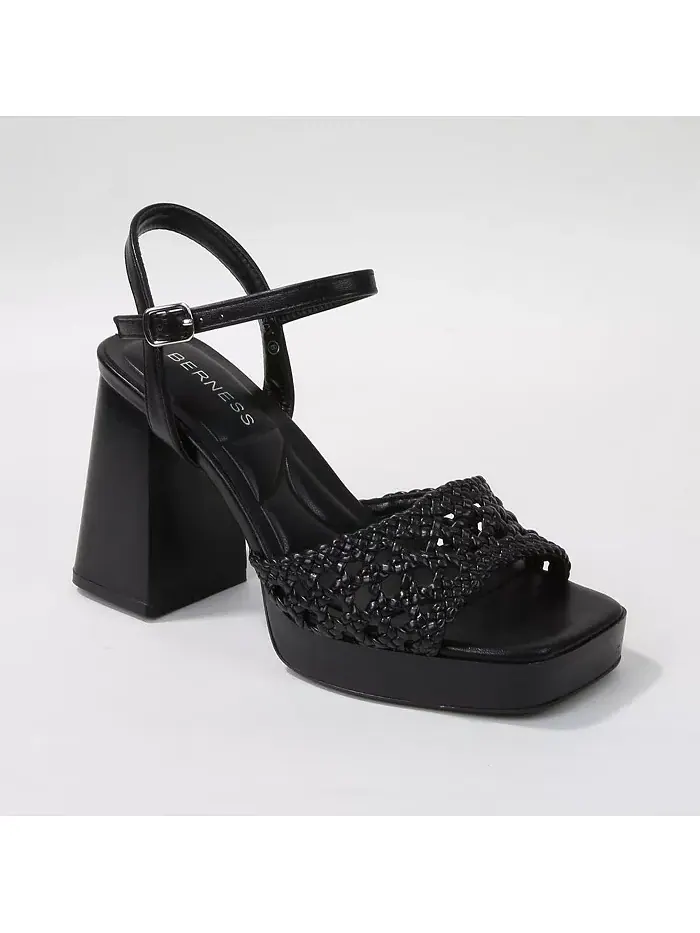 Сандалии Hudson Woven Platform BERNESS — изображение 1 из 2, черный