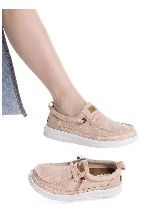 Женские удобные туфли Dockside от Xti из коллекции Refresh Collection — изображение 2 из 5, нудовый