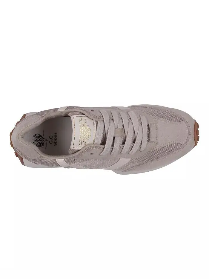 Женские кроссовки Howell Lace Up Retro GC Shoes — изображение 4 из 5, бежевый
