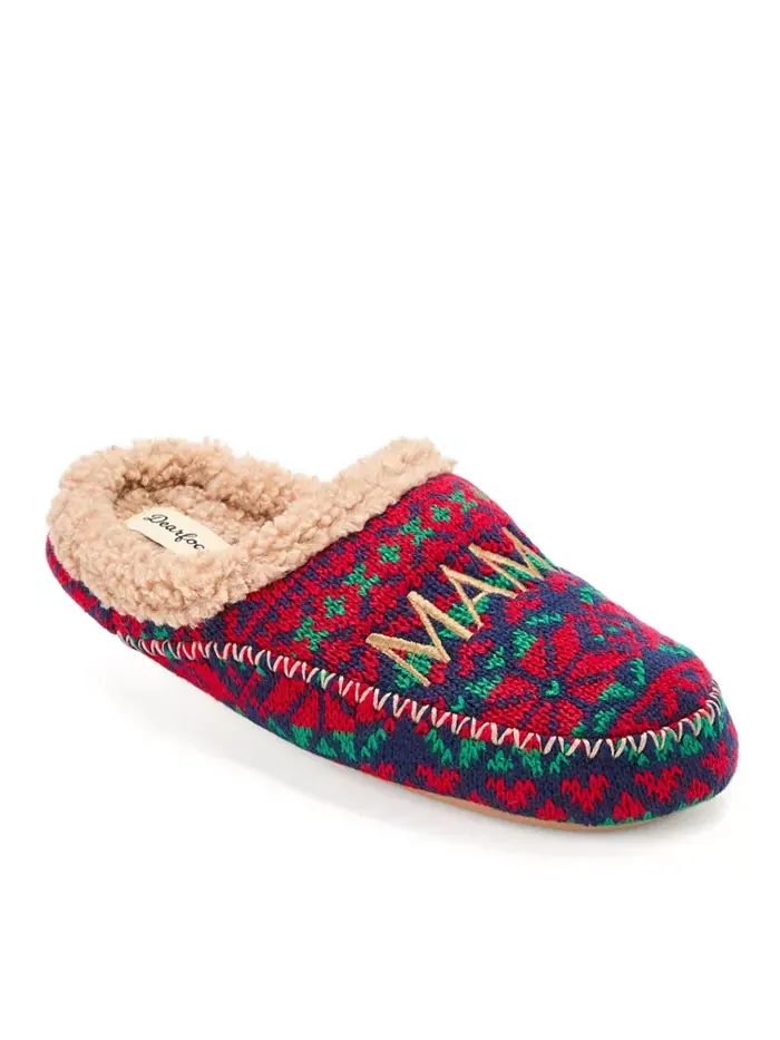 Женские тапочки-кроки Mama Bear Dearfoams — изображение 2 из 5, серый