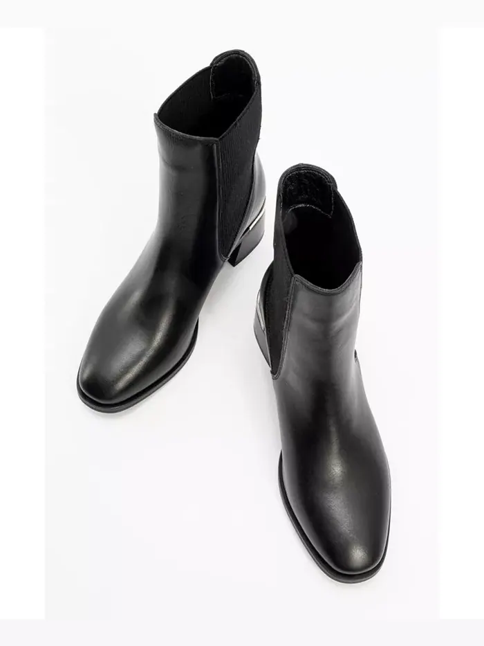 Ботинки челси Neiva Leather (женские) Forever & Always Shoes — изображение 2 из 3, черный