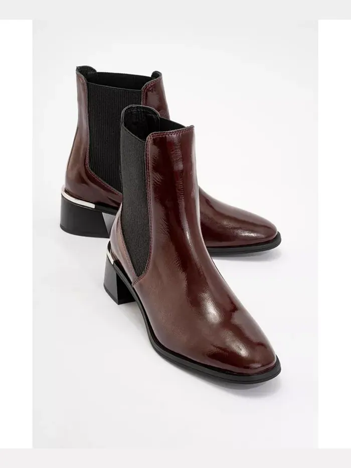 Ботинки челси Neiva Leather (женские) Forever & Always Shoes — изображение 1 из 3, бордовый