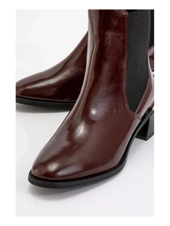 Ботинки челси Neiva Leather (женские) Forever & Always Shoes — изображение 3 из 3, бордовый