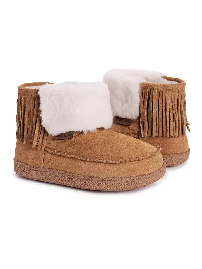 Женские тапочки Veroni Bootie MUK LUKS — изображение 4 из 4, верблюжий