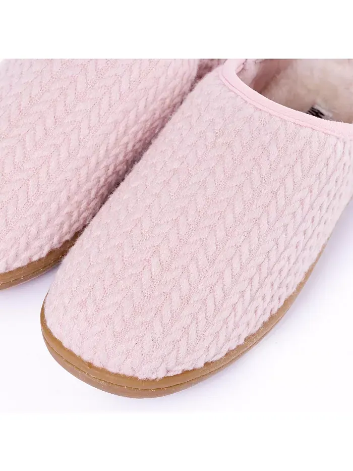 Женские складные тапочки Packaway Fabric с гибкой пяткой Minnetonka — изображение 2 из 6, розовый