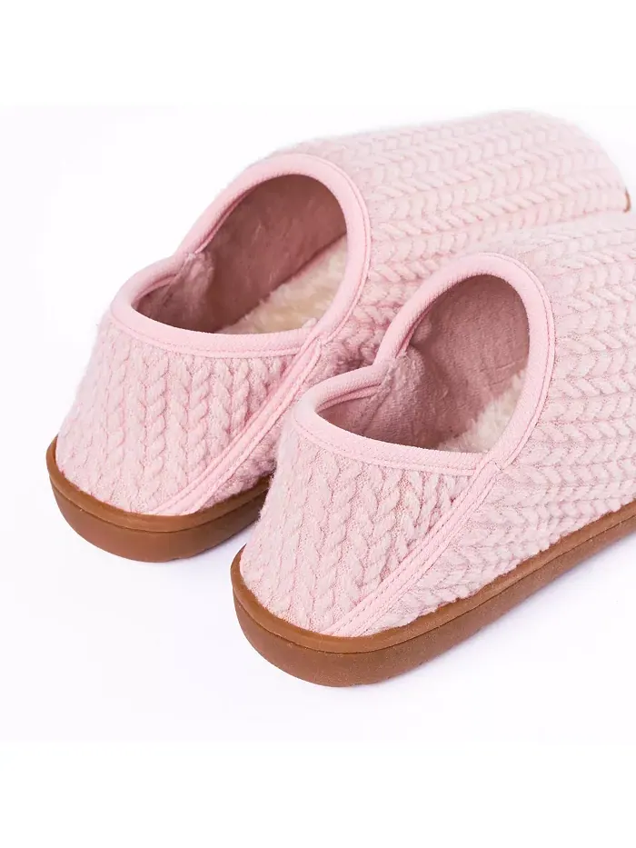 Женские складные тапочки Packaway Fabric с гибкой пяткой Minnetonka — изображение 5 из 6, розовый