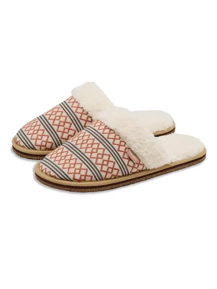 Женские мюли-тапочки Artisan Woven для дома и улицы Feelgoodz — оранжевый