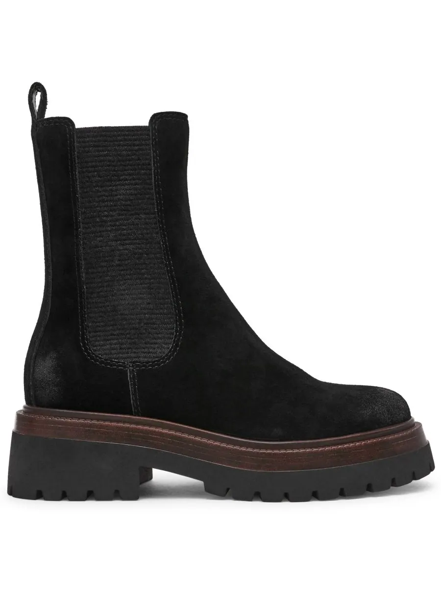 Женские ботильоны Blitzen с рифленой подошвой в стиле челси Steve Madden — изображение 2 из 6, черный