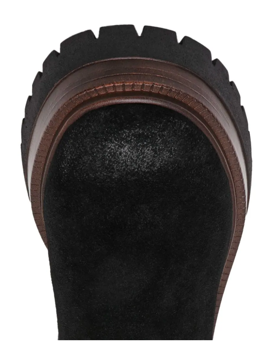 Женские ботильоны Blitzen с рифленой подошвой в стиле челси Steve Madden — изображение 4 из 6, черный
