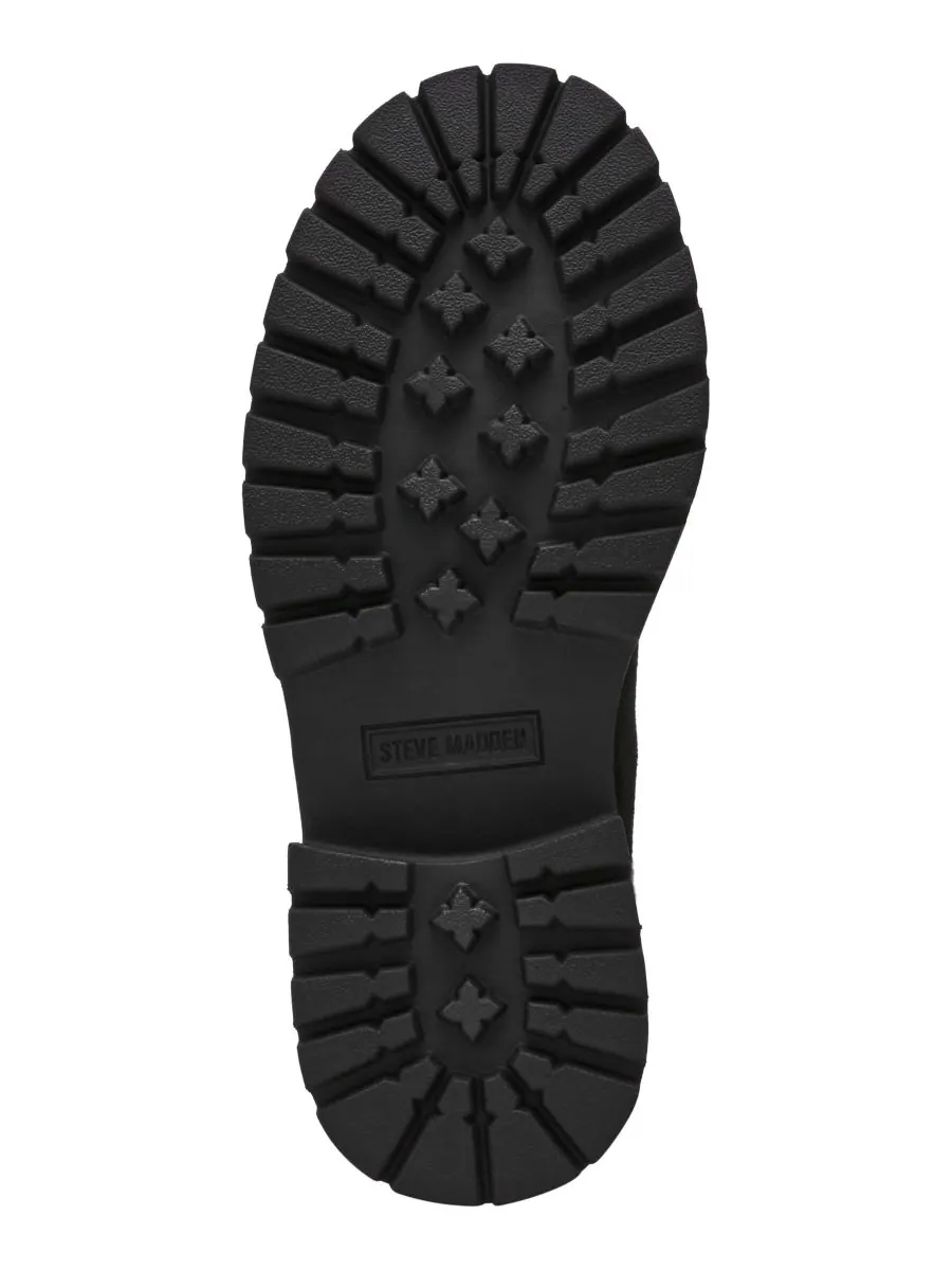 Женские ботильоны Blitzen с рифленой подошвой в стиле челси Steve Madden — изображение 5 из 6, черный