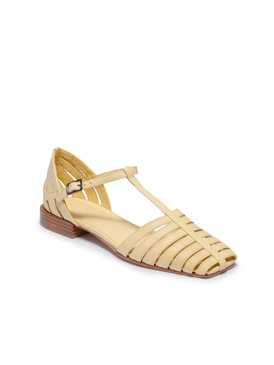 Женские рыбацкие апартаменты в Брайтоне Bernardo Footwear — изображение 1 из 6, ванильный