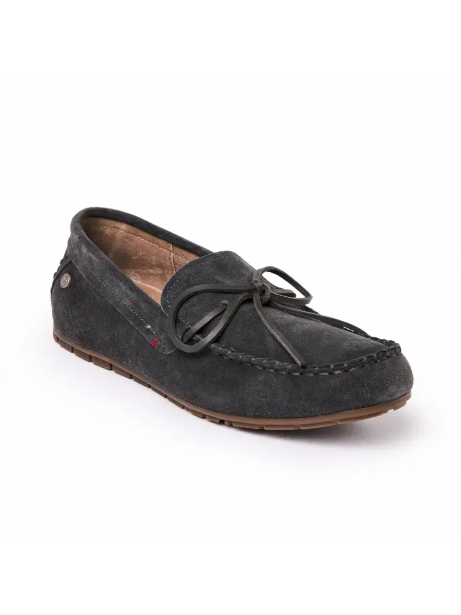 Minnetonka Мужские замшевые лоферы-мокасины