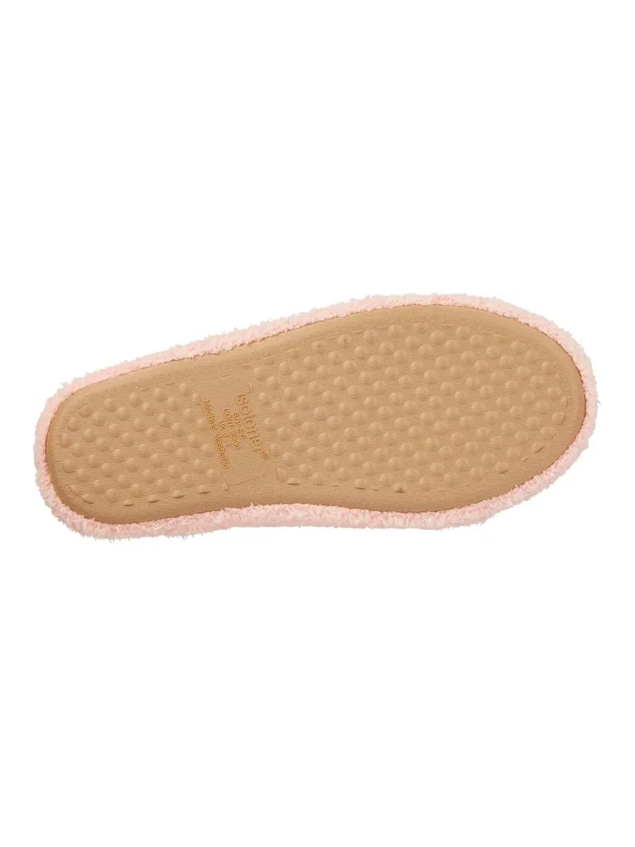 Женские мягкие тапочки Joey Cozy Isotoner Signature — изображение 3 из 5, песочный