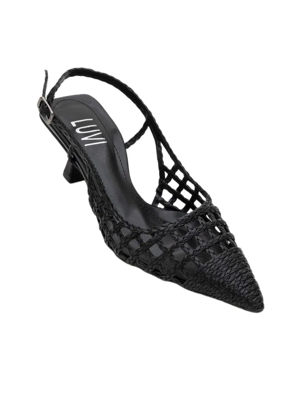 Женские вязаные туфли-лодочки Heaven с острым носком Prologue Shoes — изображение 1 из 6, черный