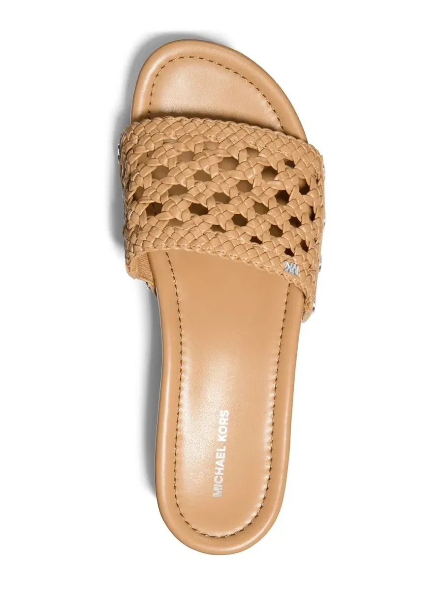 Женские сандалии-слипоны Mayes Michael Kors, Peanut Woven — изображение 3 из 5