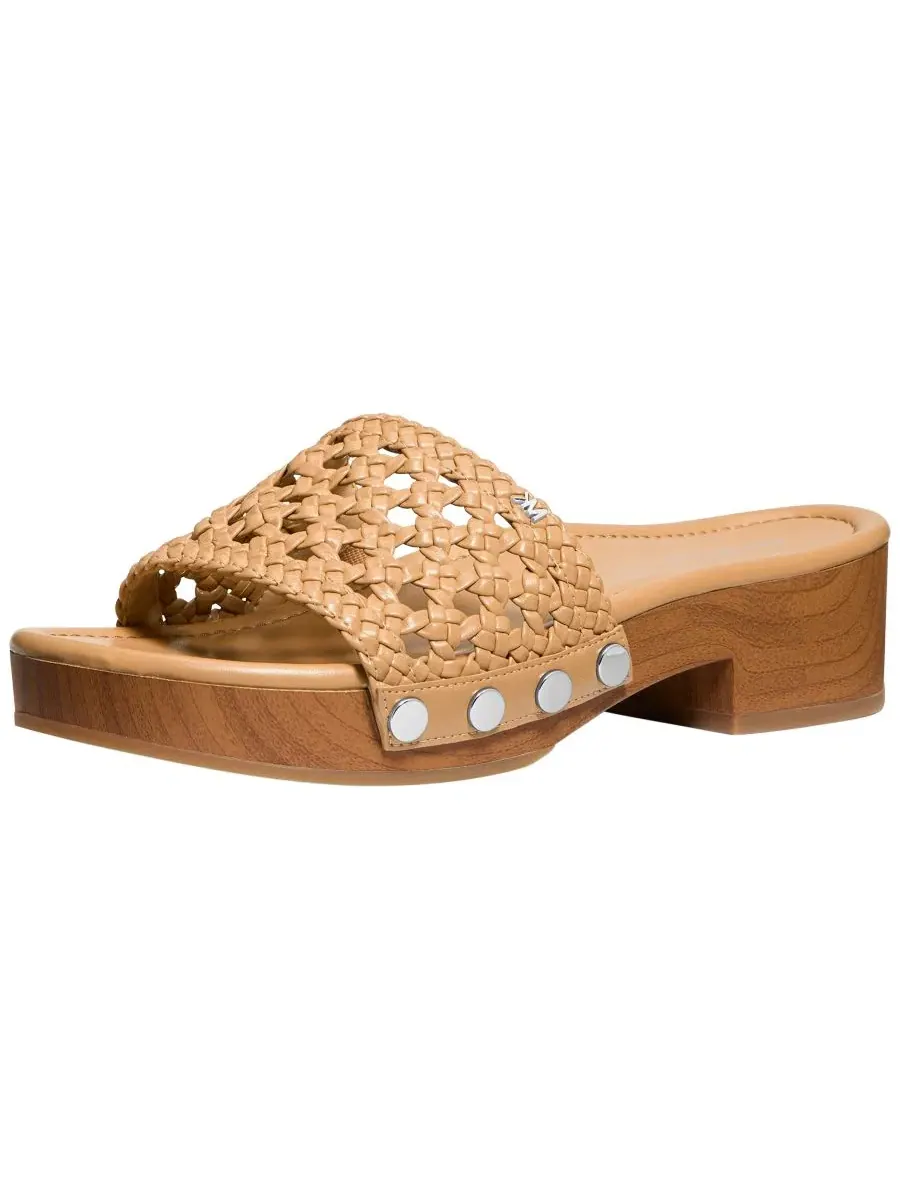 Женские сандалии-слипоны Mayes Michael Kors, Peanut Woven — изображение 4 из 5