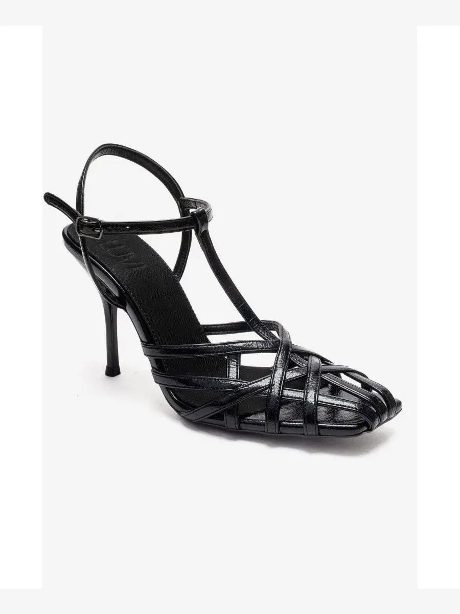 Женские сандалии на шпильке Allos Prologue Shoes — изображение 1 из 6, черный