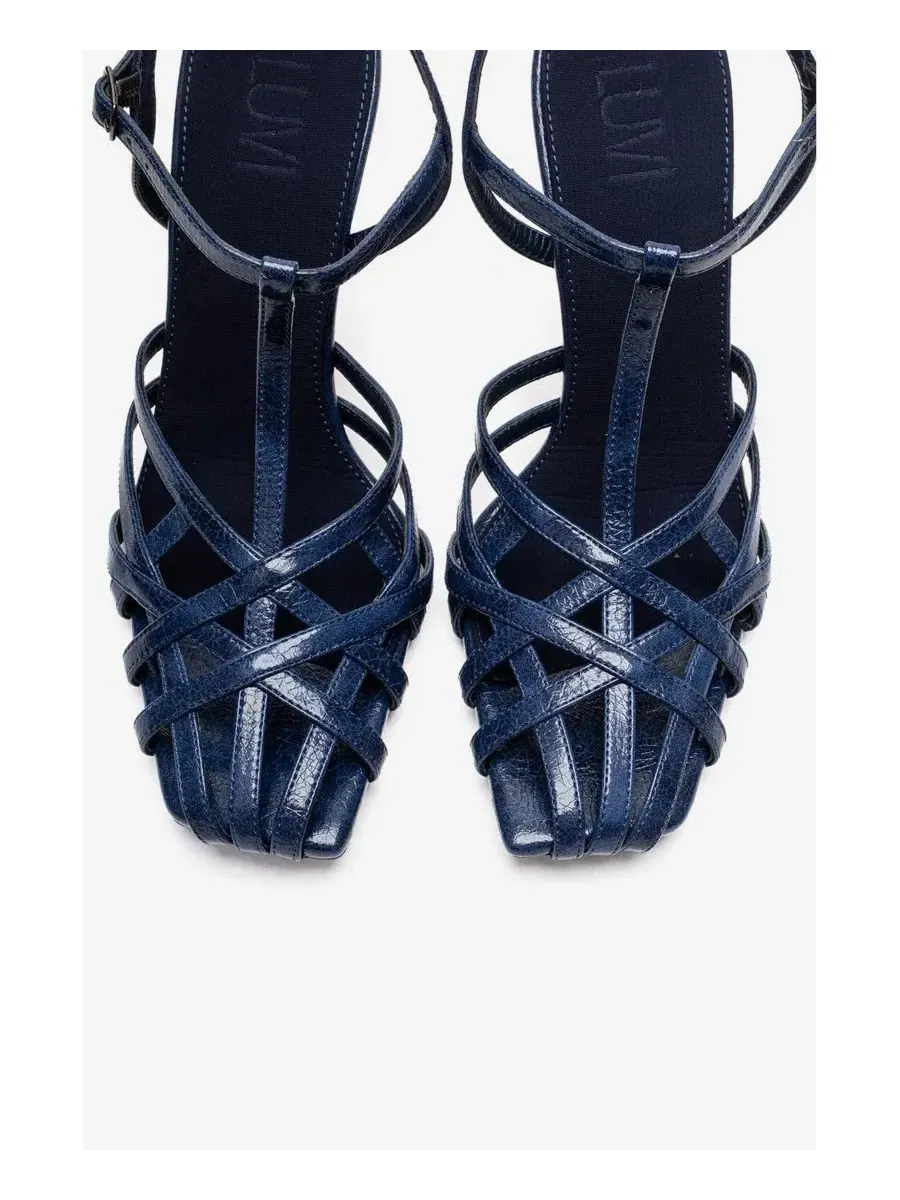 Женские сандалии на шпильке Allos Prologue Shoes — изображение 5 из 6, темно-синий