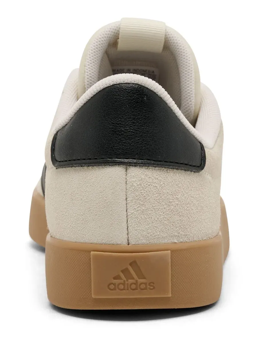 Женские кроссовки VL Court 3.0 от Finish Line Adidas — изображение 4 из 6, черный белый золотистый
