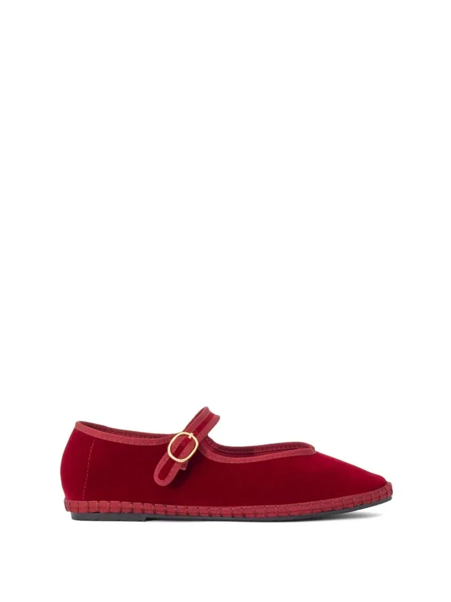 Балетки Mary Jane с круглым носком Alegria Therapy Australia, Port Velvet — изображение 2 из 6