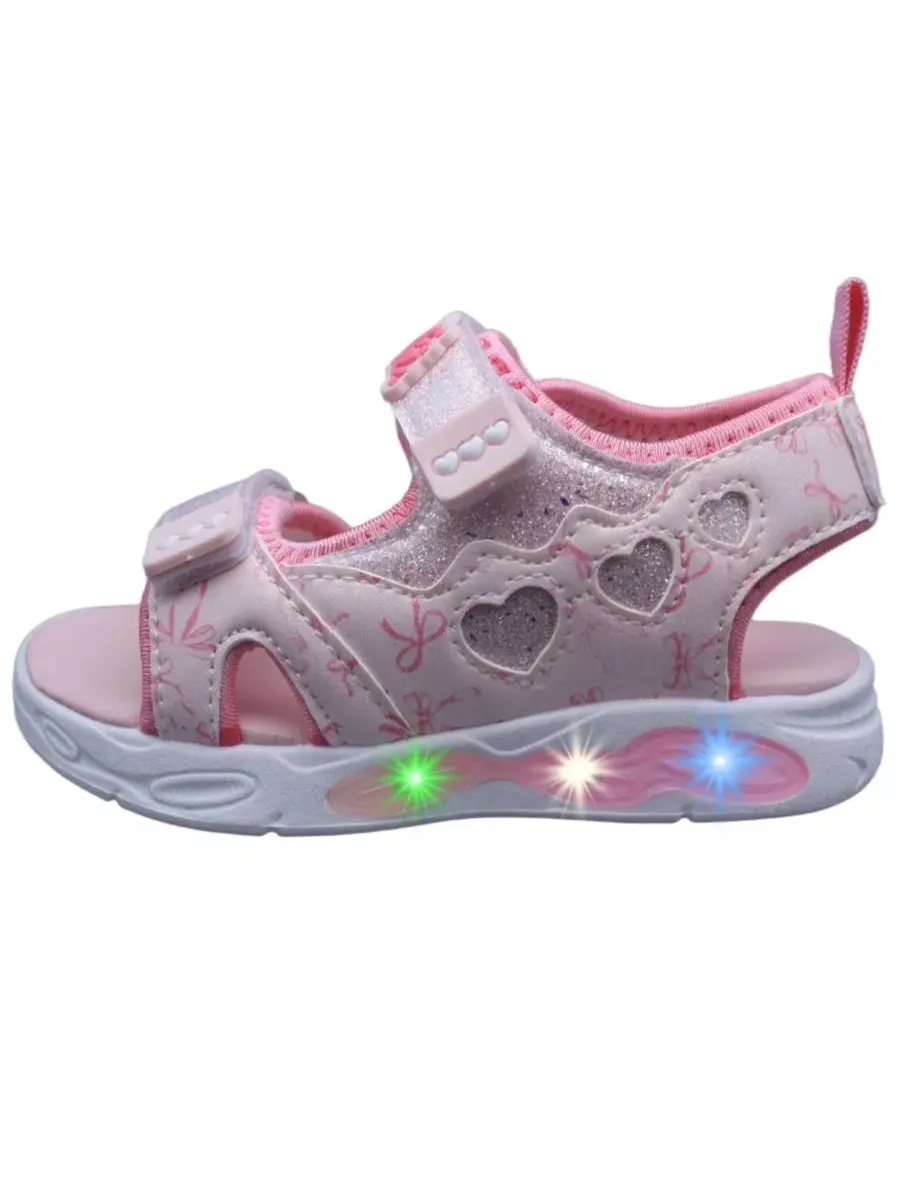 Сандалии с подсветкой Barbie Light-Up Sandals — изображение 6 из 9, светлый розовый