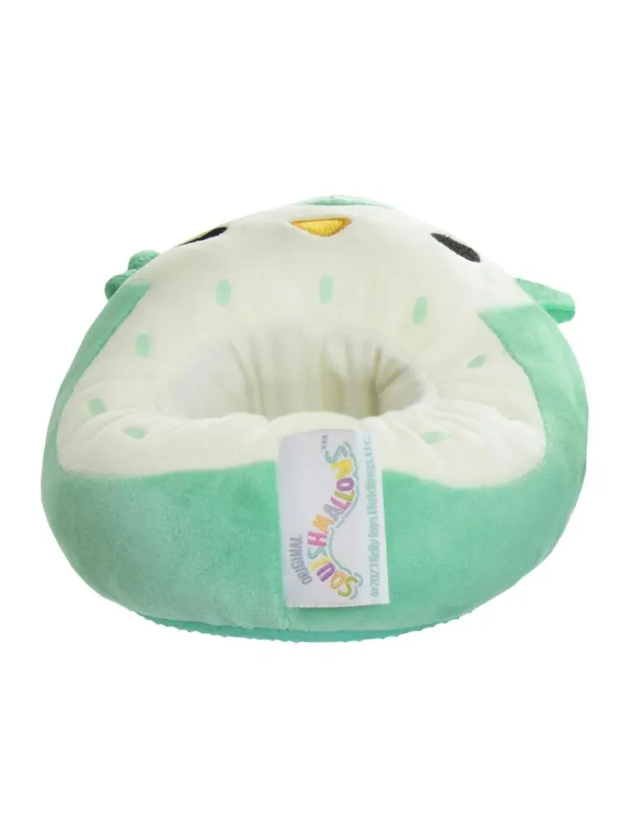 Домашние тапочки Squishmallows Winston the Owl — изображение 3 из 8, зеленый