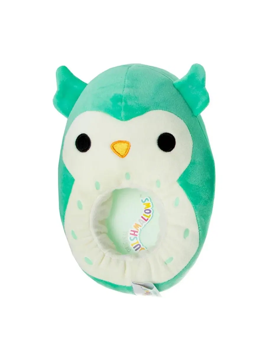 Домашние тапочки Squishmallows Winston the Owl — изображение 6 из 8, зеленый