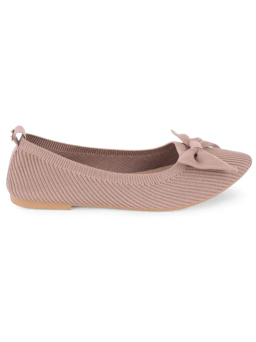 Балетки Tahari Monaghan Knit Slip-On — изображение 2 из 6, коричневый