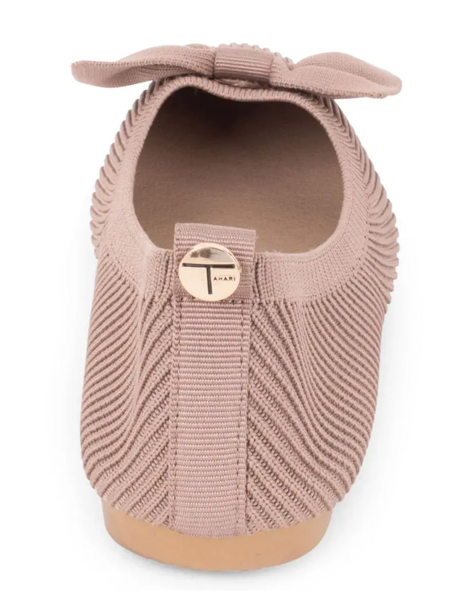 Балетки Tahari Monaghan Knit Slip-On — изображение 3 из 6, коричневый