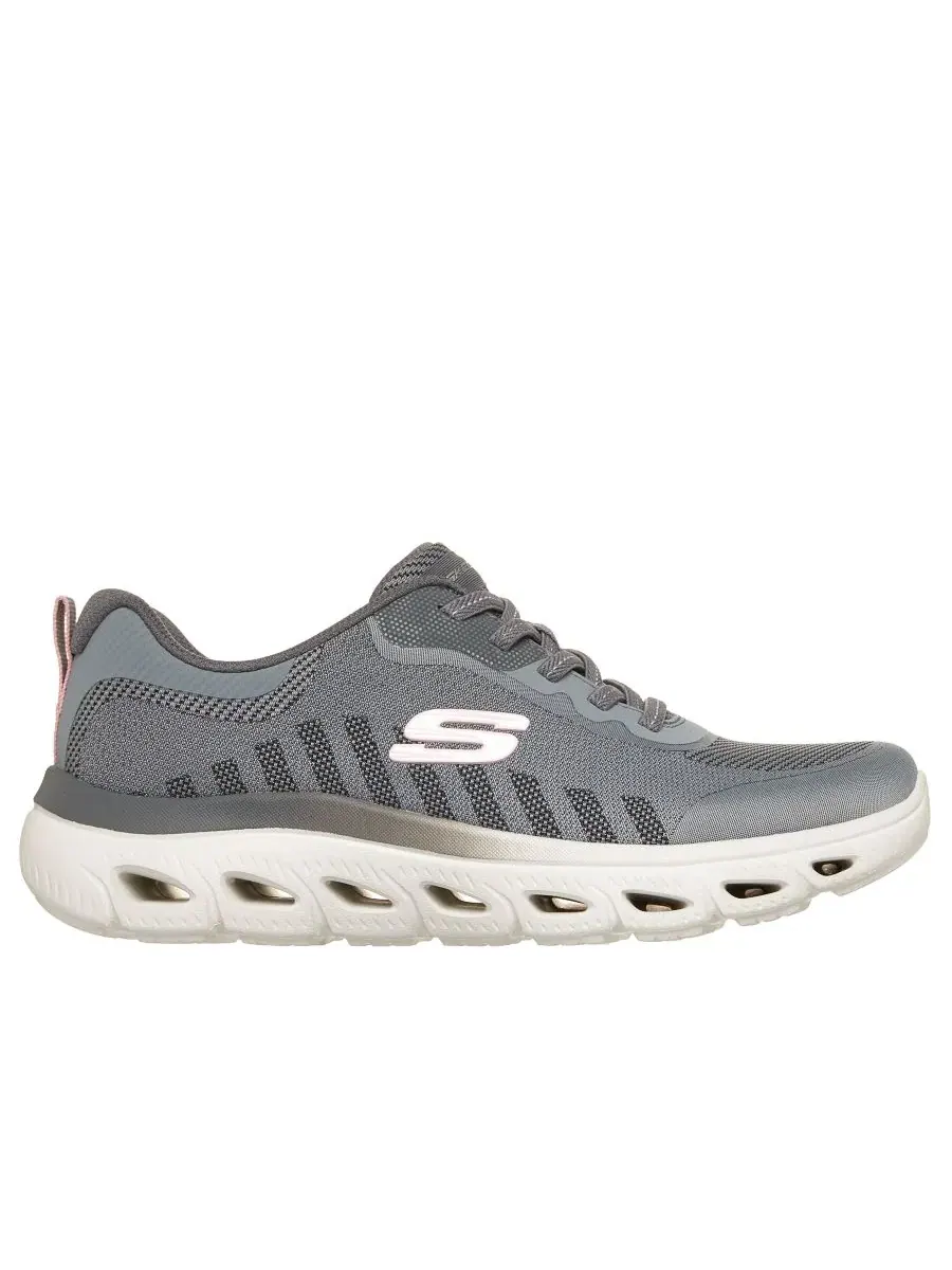 Женские кроссовки для ходьбы Glide-Step Summits Skechers — изображение 2 из 6, темно-серый