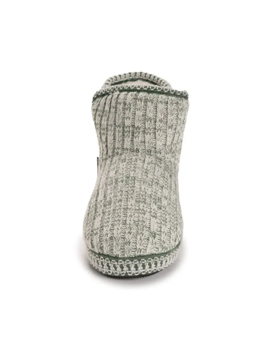 Женские ботинки-слипперы Leigh MUK LUKS — изображение 5 из 9, зеленый