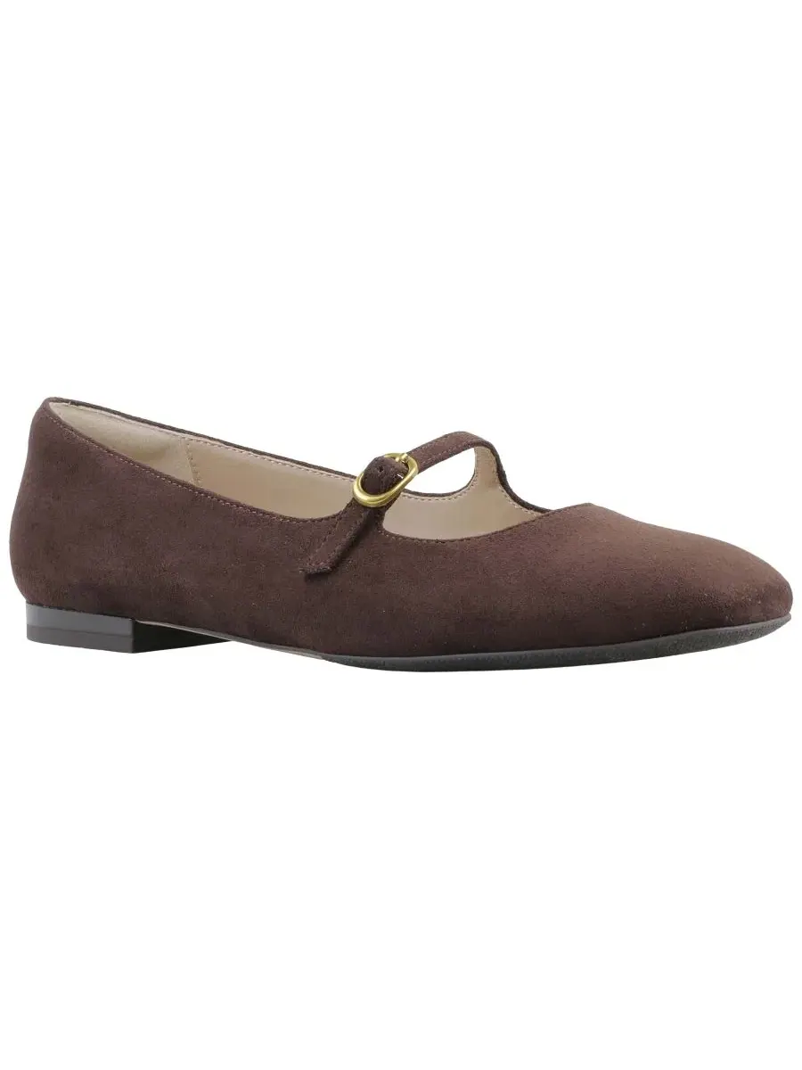 Балетки Mary Jane Belynda Dark Chocolate Giani Bernini