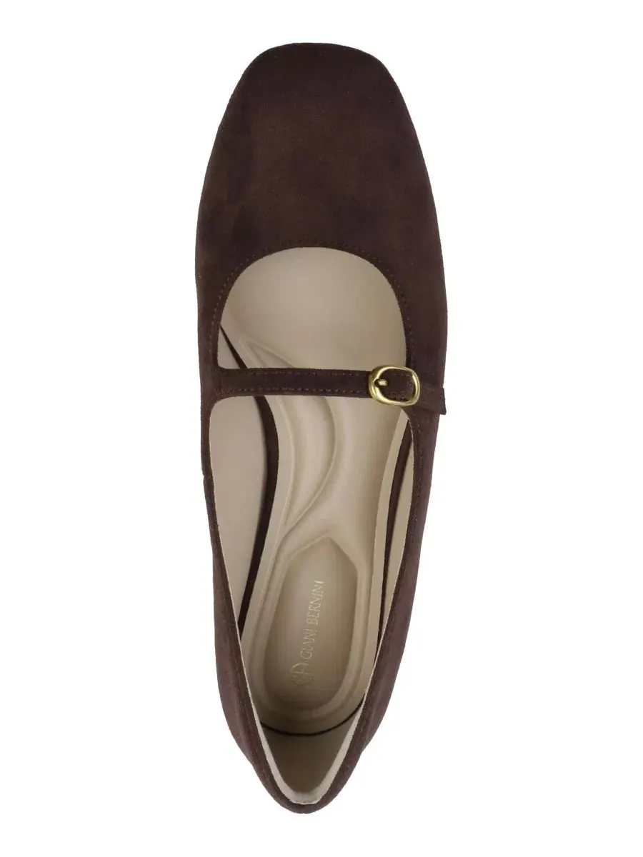 Балетки Mary Jane Belynda Dark Chocolate Giani Bernini — изображение 4 из 5, коричневый