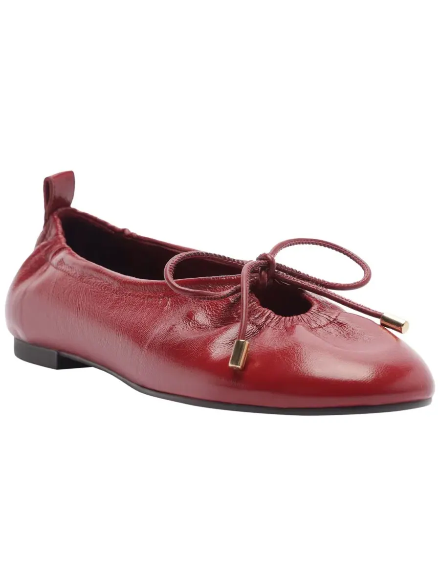 Балетки Shae Ballet Arezzo — красный
