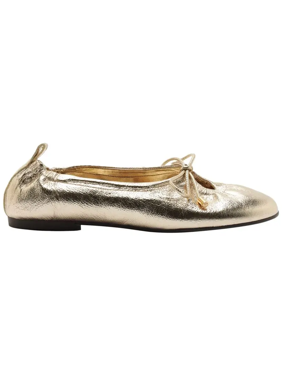 Балетки Shae Ballet Arezzo — изображение 2 из 5, платиновый