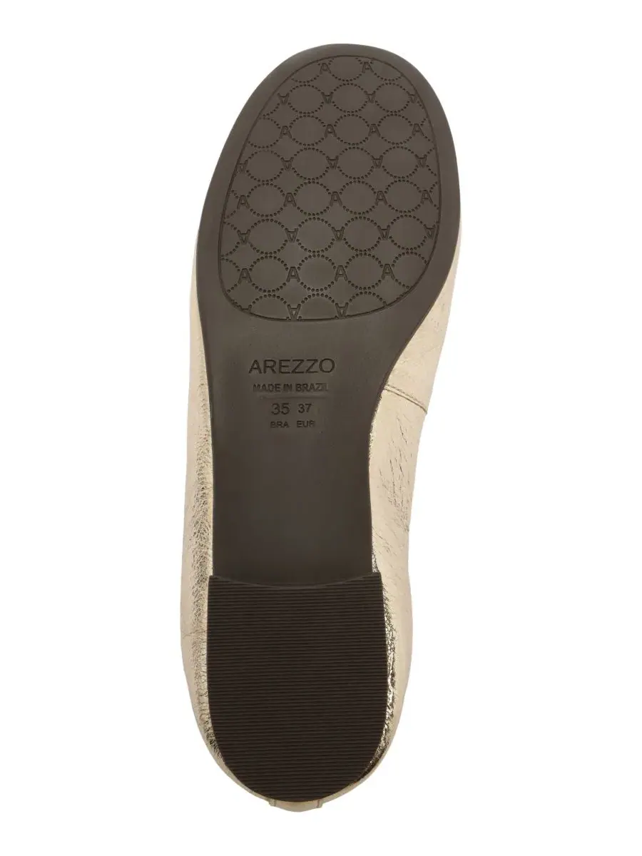 Балетки Shae Ballet Arezzo — изображение 5 из 5, платиновый