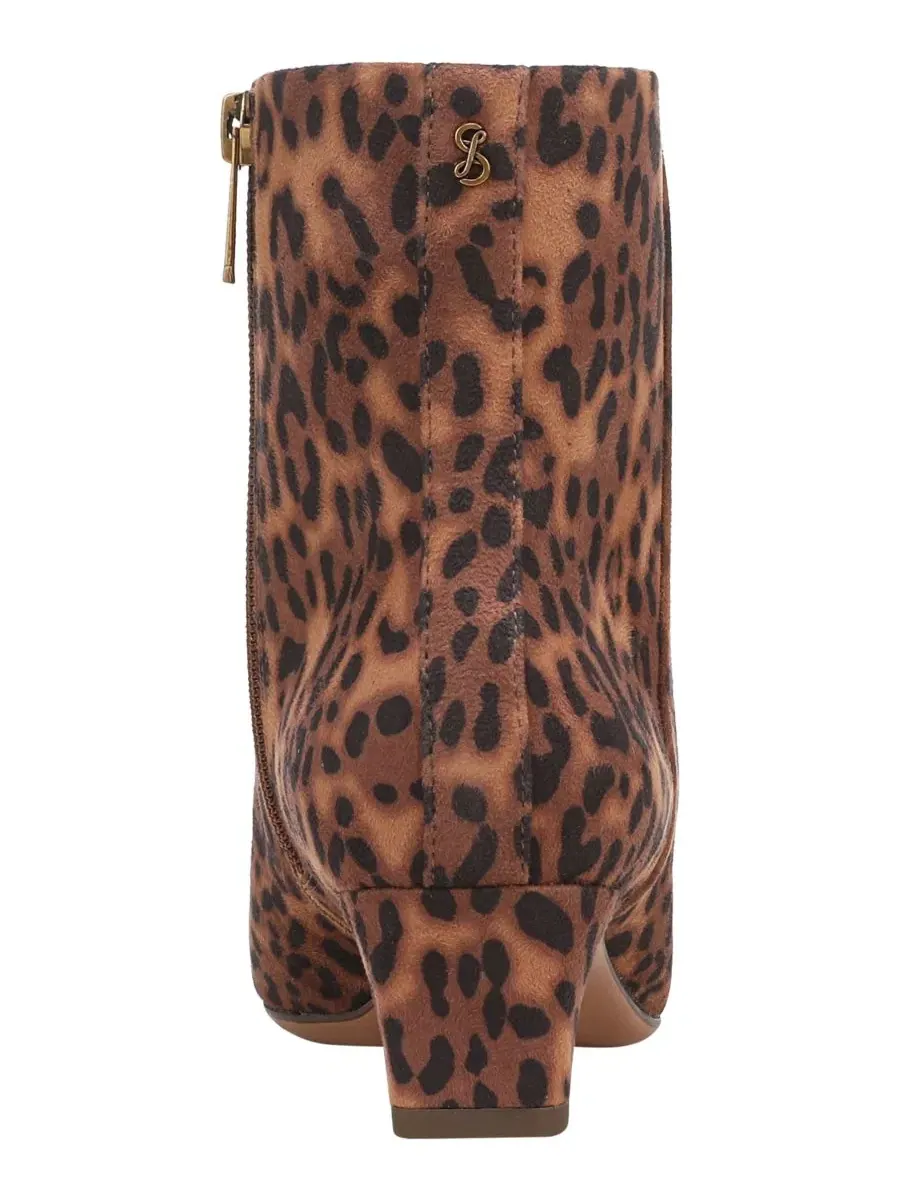 Ботинки для женщин с каблуком-рюмкой и мысом-снип, модель Priya Snip Toe Dress Booties Sam and Libby — изображение 3 из 5