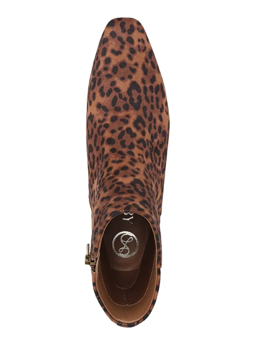 Ботинки для женщин с каблуком-рюмкой и мысом-снип, модель Priya Snip Toe Dress Booties Sam and Libby — изображение 4 из 5