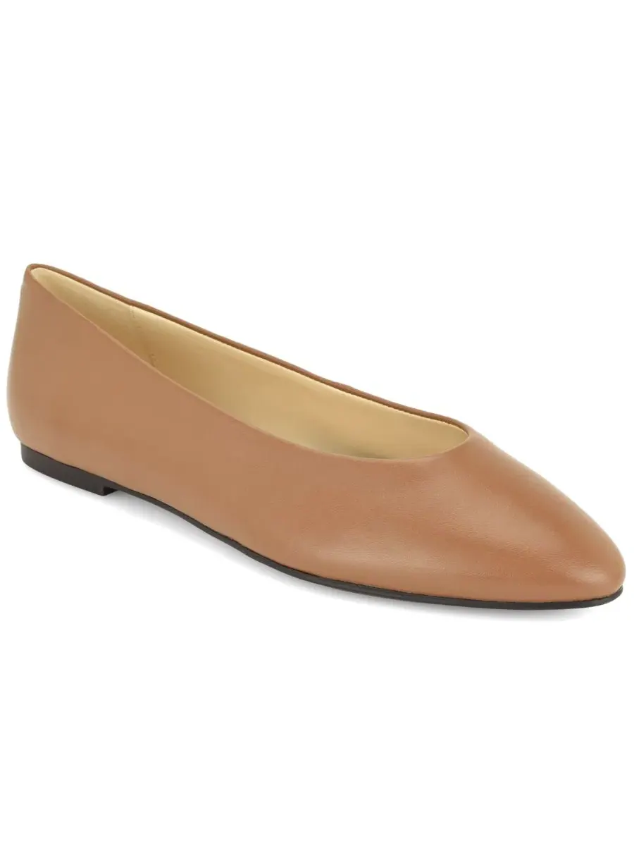 Женские балетки-слипоны Valore Nine West — изображение 1 из 5, натуральный