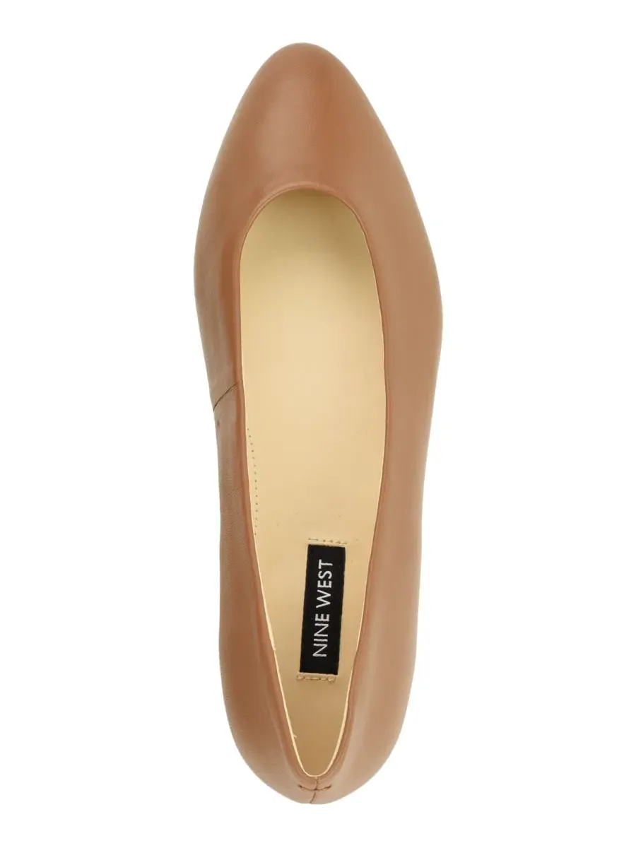 Женские балетки-слипоны Valore Nine West — изображение 4 из 5, натуральный