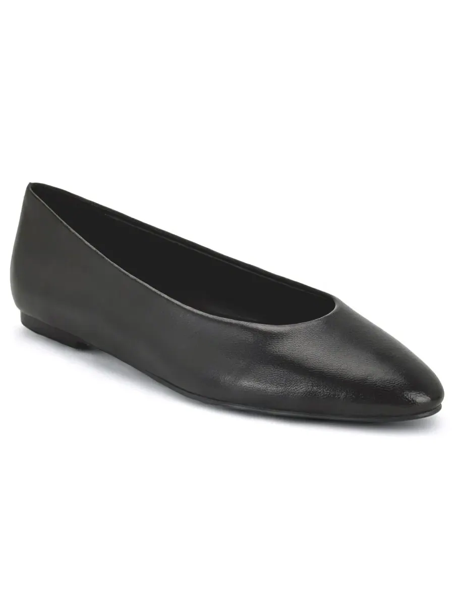 Балетки с мысом-миндаль, slip-on, Valore Nine West — изображение 1 из 5, черный