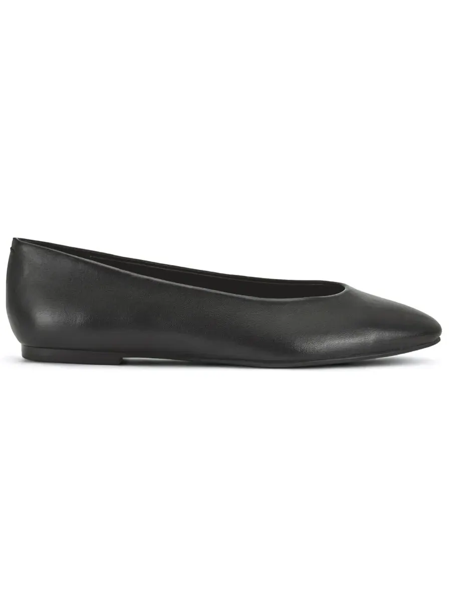 Балетки с мысом-миндаль, slip-on, Valore Nine West — изображение 2 из 5, черный