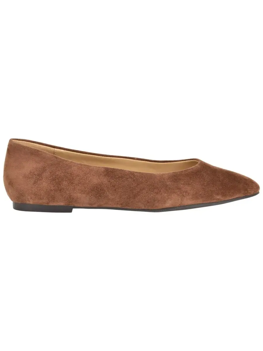 Балетки для женщин Valore Slip-On Nine West — изображение 2 из 5, коричневый