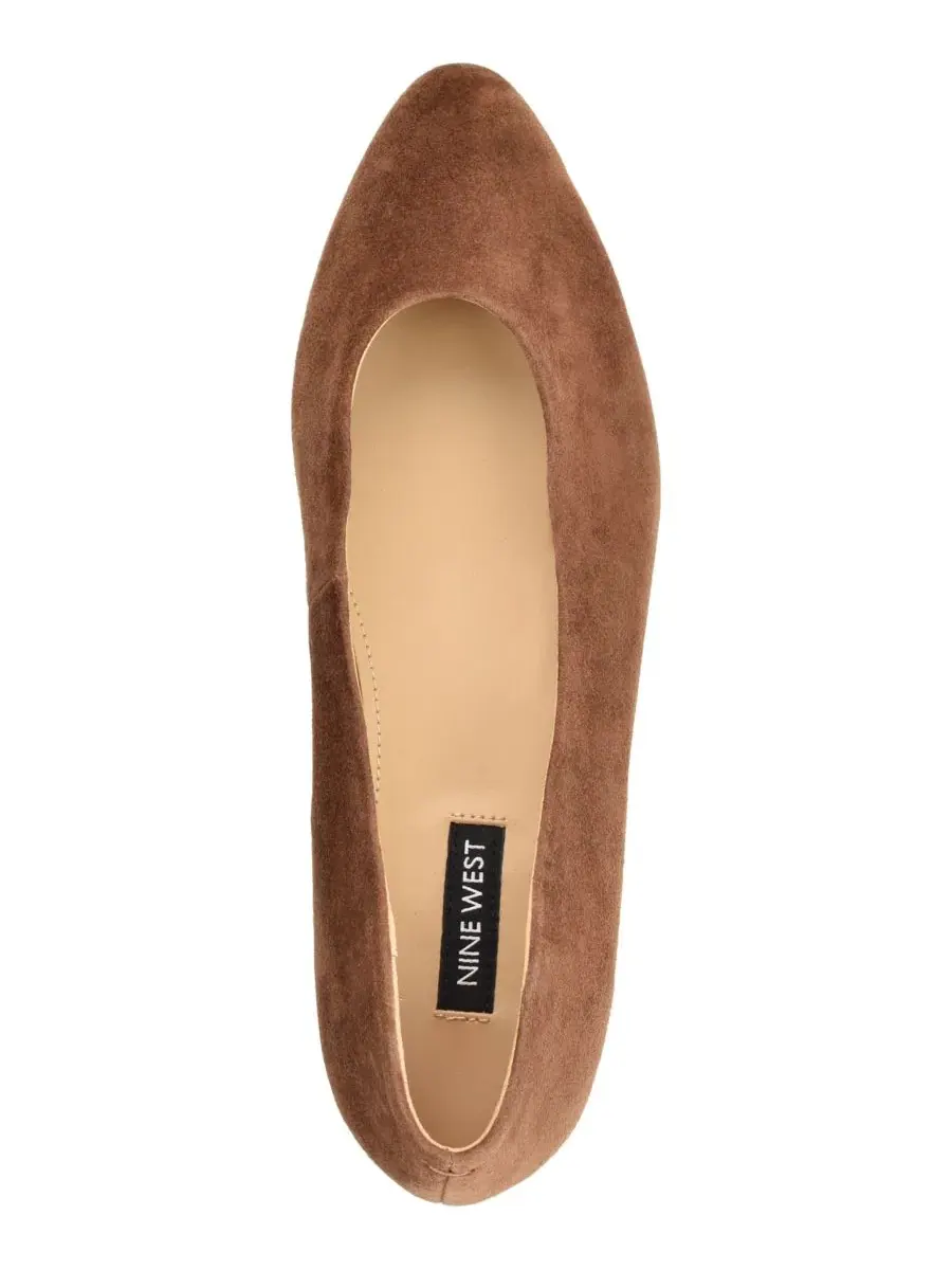 Балетки для женщин Valore Slip-On Nine West — изображение 4 из 5, коричневый