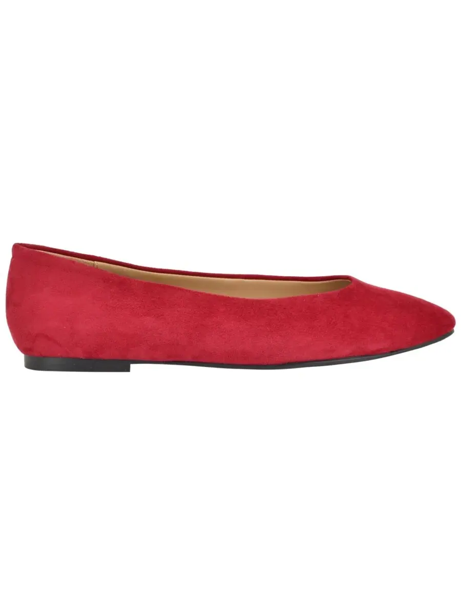 Балетки Valore Slip-On Red Suede Nine West — изображение 2 из 5, красный