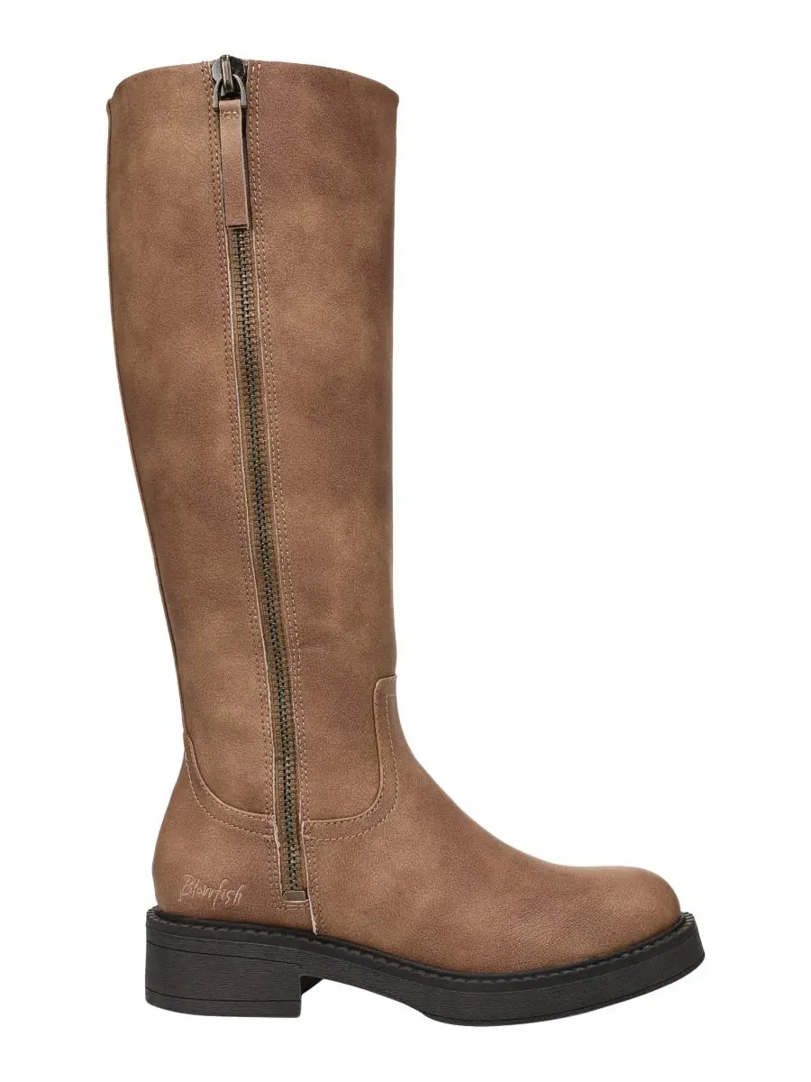 Женские сапоги до колена с молнией Venice Zip Tall Boots Blowfish Malibu — изображение 2 из 5, бежевый