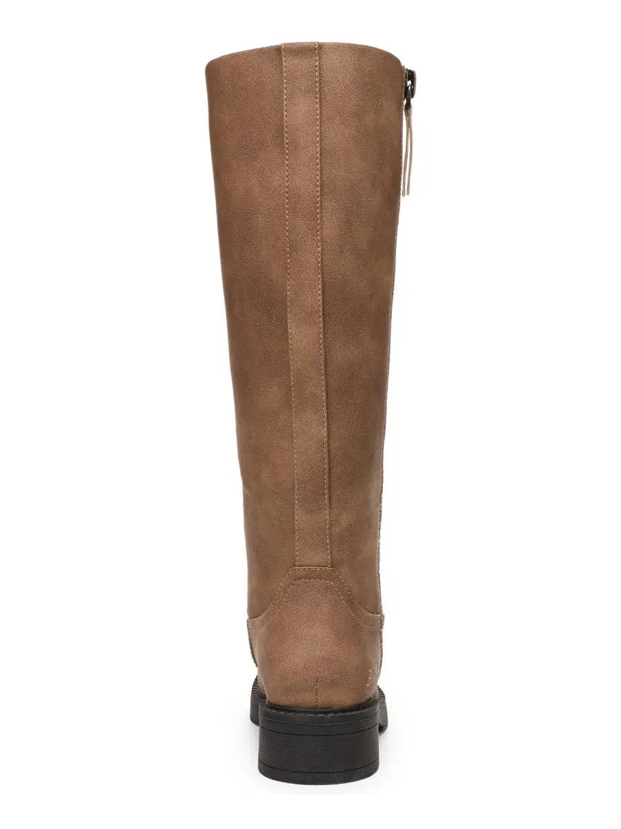 Женские сапоги до колена с молнией Venice Zip Tall Boots Blowfish Malibu — изображение 3 из 5, бежевый