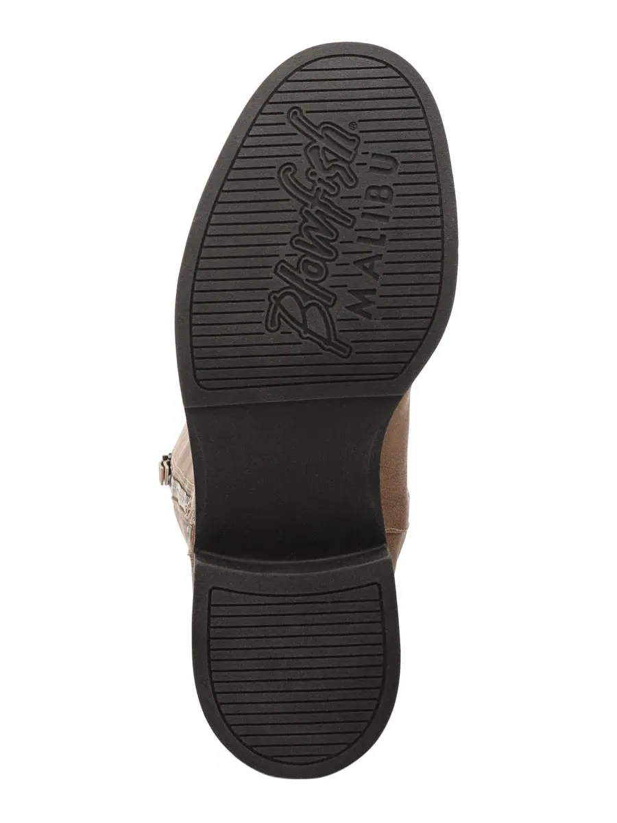 Женские сапоги до колена с молнией Venice Zip Tall Boots Blowfish Malibu — изображение 5 из 5, бежевый