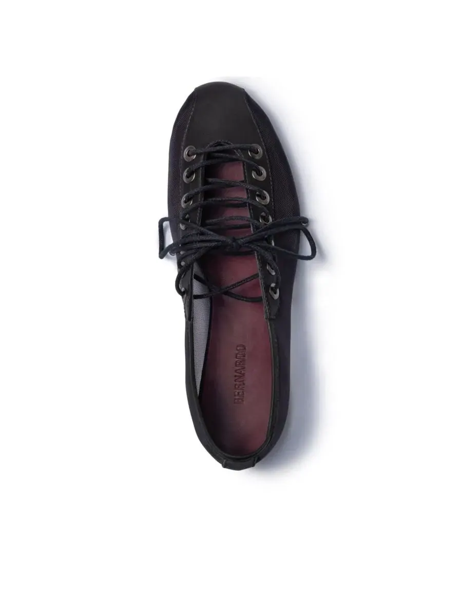Женские балетки-сникерсы Billie Bernardo Footwear — изображение 3 из 5, черный